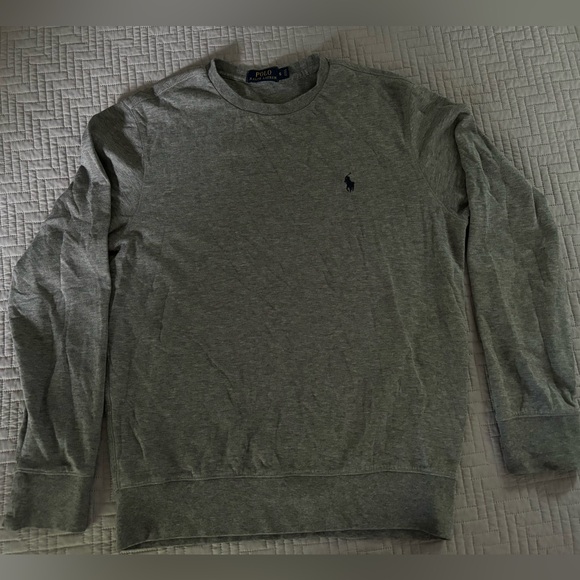 Gray Polo Sweatshirt - Picture 3 of 4